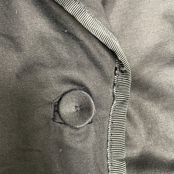 Women's CALVIN KLEIN One-button‎ Black Blazer- Size 6 - Picture 13 of 15